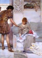 Alma-Tadema, Sir Lawrence - A Silent Greeting